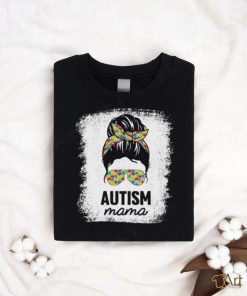 Autism Mama Puzzle Piece Autism Awareness Asd Autistic Mama Shirt