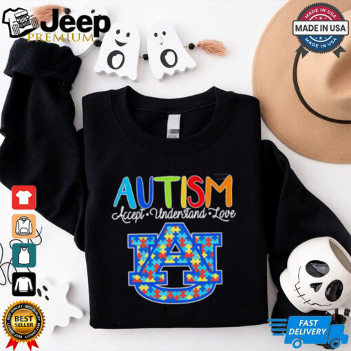 Autism accept understand love Auburn Tigers shirt