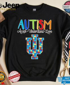 Autism accept understand love Indiana Hoosiers shirt