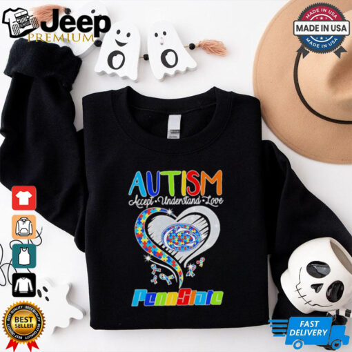 Autism accept understand love Penn State Nittany Lions shirt