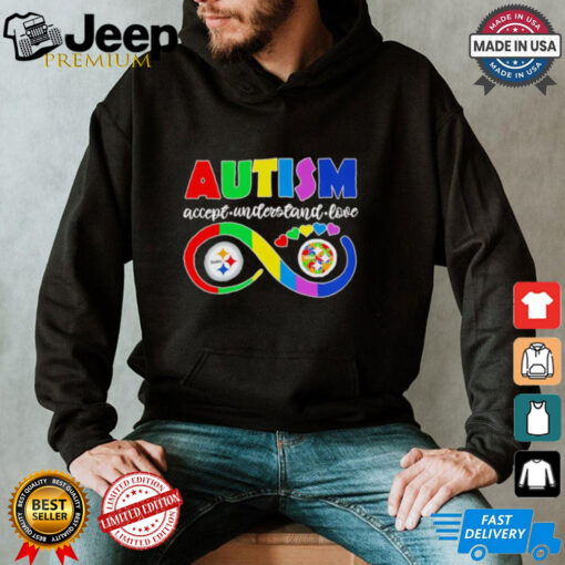 Autism accept understand love Pittsburgh Steelers shirt