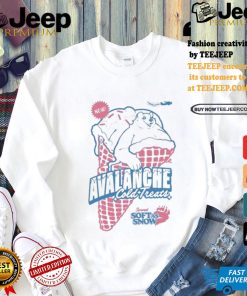 Avalanche Cold Treats Served Soft As Snow T shirt