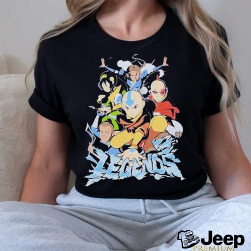 Avatar The Last Airbender Group Portrait Youth Shirt