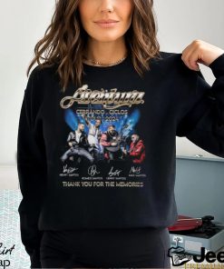 Aventura Cerrando Ciclos Tour 2024 Thank You For The Memories T Shirt