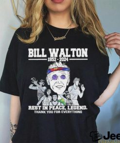 Awesome Bill Walton Rest In Peace Legend Thank You For Everything Shirt