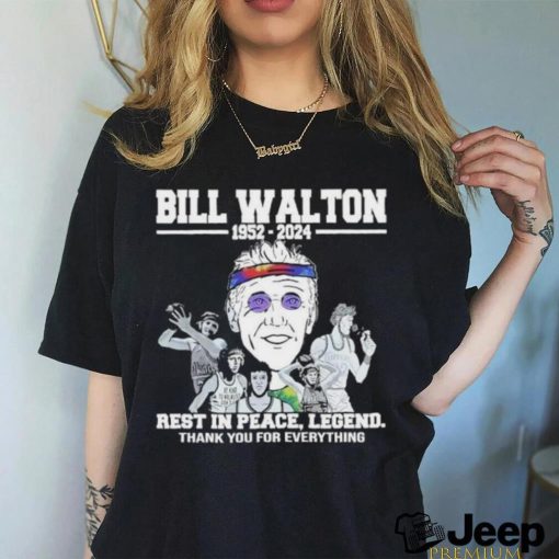 Awesome Bill Walton Rest In Peace Legend Thank You For Everything Shirt