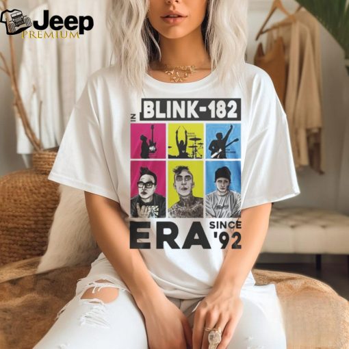 Awesome Blink 182 in Era Since ’92 Crappy Punk Rock 2024 Painting t shirt