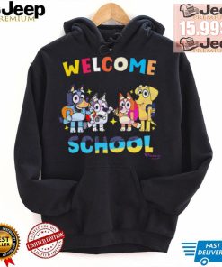 Awesome Bluey friends welcome back to school shirt