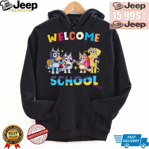 Awesome Bluey friends welcome back to school shirt