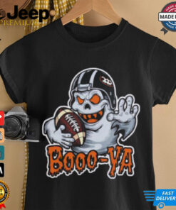 Awesome Boooya Spooky Ghost Halloween Football T Shirt