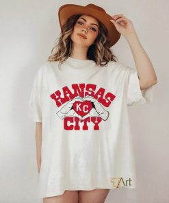 Awesome Official Kansas City Chiefs Heart Hands shirt