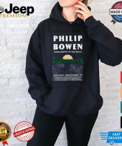 Awesome Philip bowen in davis hall montgomery wv october 11 12 2024 artist poster shirt