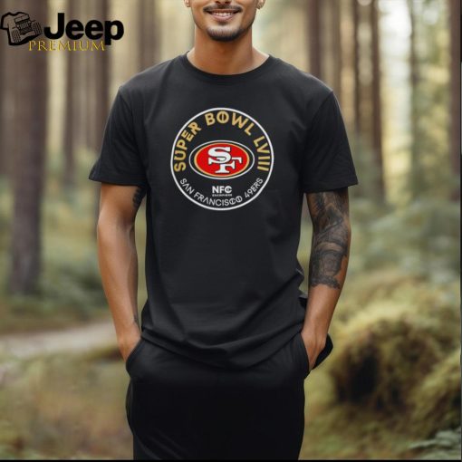 Awesome San Francisco 49ers 2023 NFC Champions Logo shirt