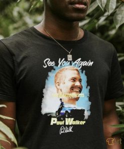 Awesome See You Again In Memory Of November 30.2013 Paul Walker Shirt