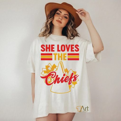 Awesome She Loves The Chiefs vintage shirt