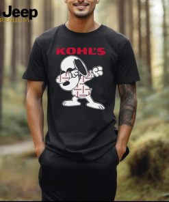 Awesome Snoopy Dadbing Kohl’s logo shirt