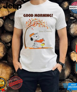 Awesome Snoopy Good Morning Happy Wednesday Boricua Conclase T shirt