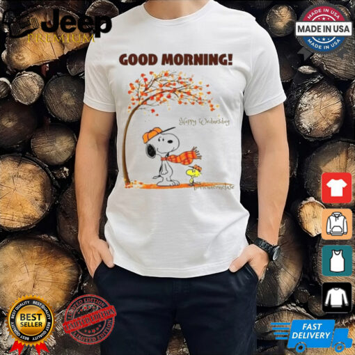 Awesome Snoopy Good Morning Happy Wednesday Boricua Conclase T shirt