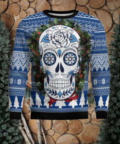 Awesome Sugar Skull Ugly Christmas Sweater