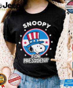 Awesome The Snoopy For President Shirt