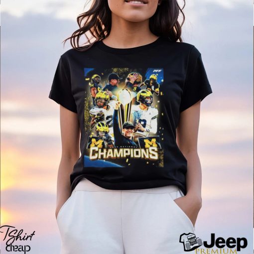 Awesome The wolverines are national champions 2024 shirt