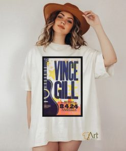 Awesome Tour poster vince gill in nashville tn on august 4 2024 shirt