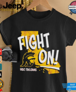 Awesome USC Trojans Fight On logo shirt