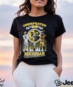 Awesome Undefeadted National Champions Michigan Wolverines T Shirt