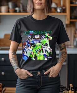 Awesome dK Metcalf Seattle Seahawks football graphic shirt