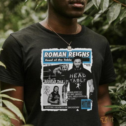 Awesome roman Reigns Newspaper T Shirt