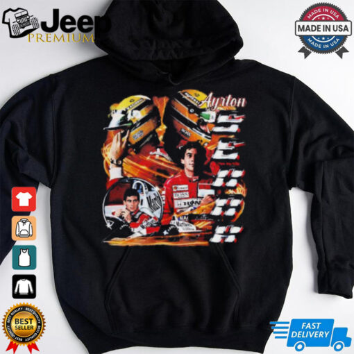 Ayrton Senna Formula 1 vintage shirt