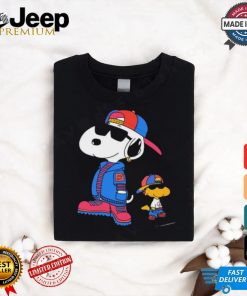 The Peanuts Snoopy And Woodstock 2 Cool Snoopy 8 30 Drop T shirt