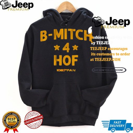 B Mitch for the HOF 106.7 The Fan shirt