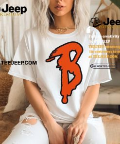 B for Baltimore Orioles Baseball Logo Shirt