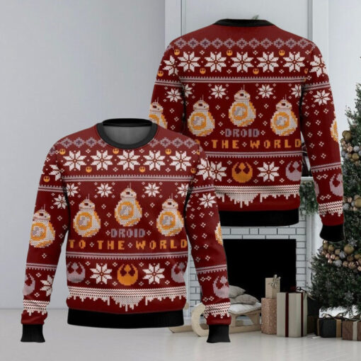 BB 8 Ugly Christmas Sweater, Star Wars Christmas Sweater