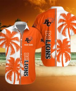 BC Lions CFL Tropical Hawaiian Shirt