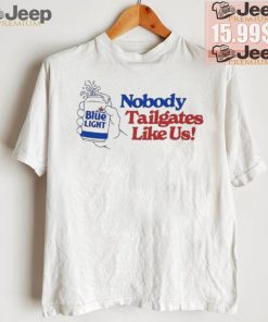 BFLO x Labatt Nobody Tailgates Like Us! White T Shirt