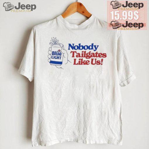 BFLO x Labatt Nobody Tailgates Like Us! White T Shirt