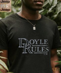 BRENTON DOYLE RULES shirt