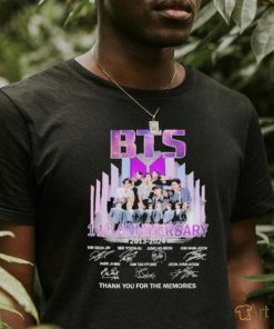 BTS 11st Anniversary Thank You For The Music And Memories T Shirt