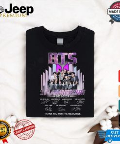 BTS thank you for the memories shirt