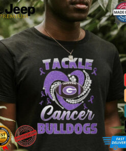 BULLDOGS TACKLE CANCER shirt