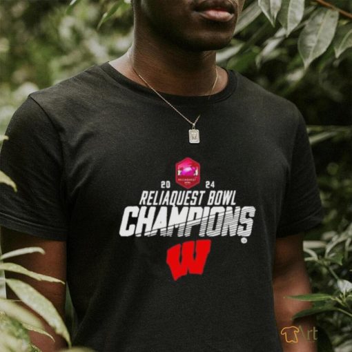 Wisconsin Badgers 2024 Reliaquest Bowl Champions Shirt