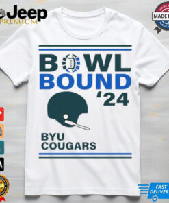 BYU Cougars 2024 Bowl Bound Helmet Shirt