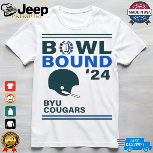 BYU Cougars 2024 Bowl Bound Helmet Shirt