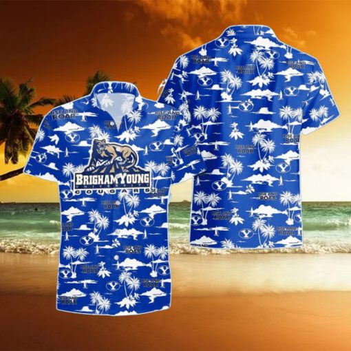 BYU Cougars Hawaiian Shirt Trending Summer Aloha Shirt For Fan