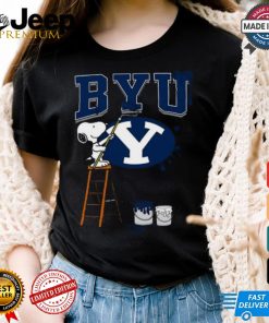 BYU Snoopy Painting Shirt