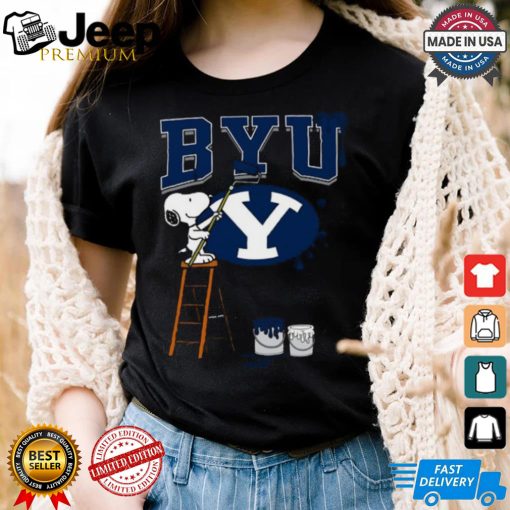 BYU Snoopy Painting Shirt