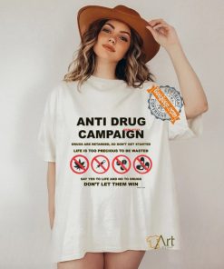 Babbitt Anti Drug Campaign Don't Let Them Win Shirt