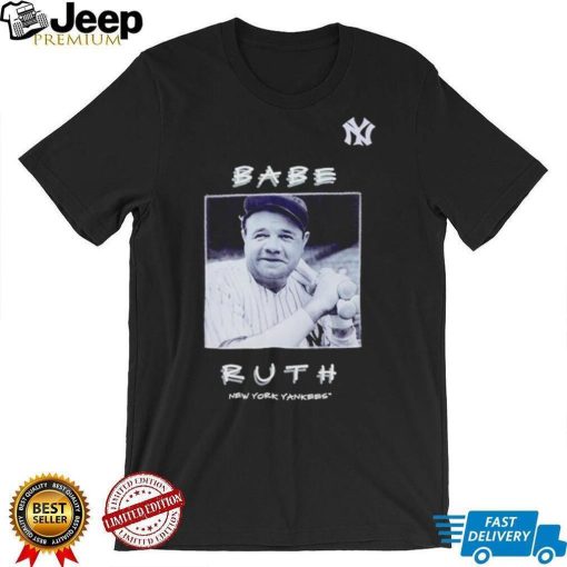 Babe Ruth New York Yankees Cooperstown Collection Player Vintage Logo shirt